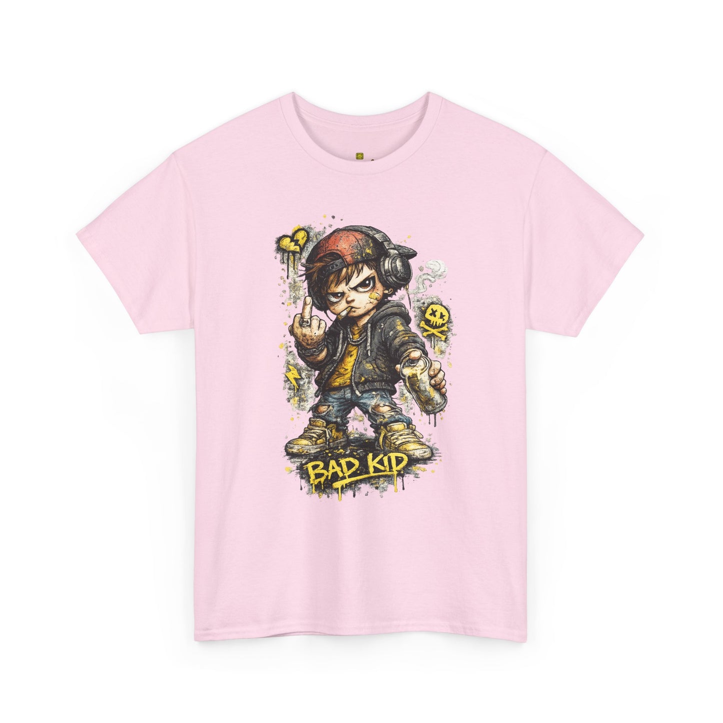Camiseta TeeJoke® – Bad Kid Street Rebel