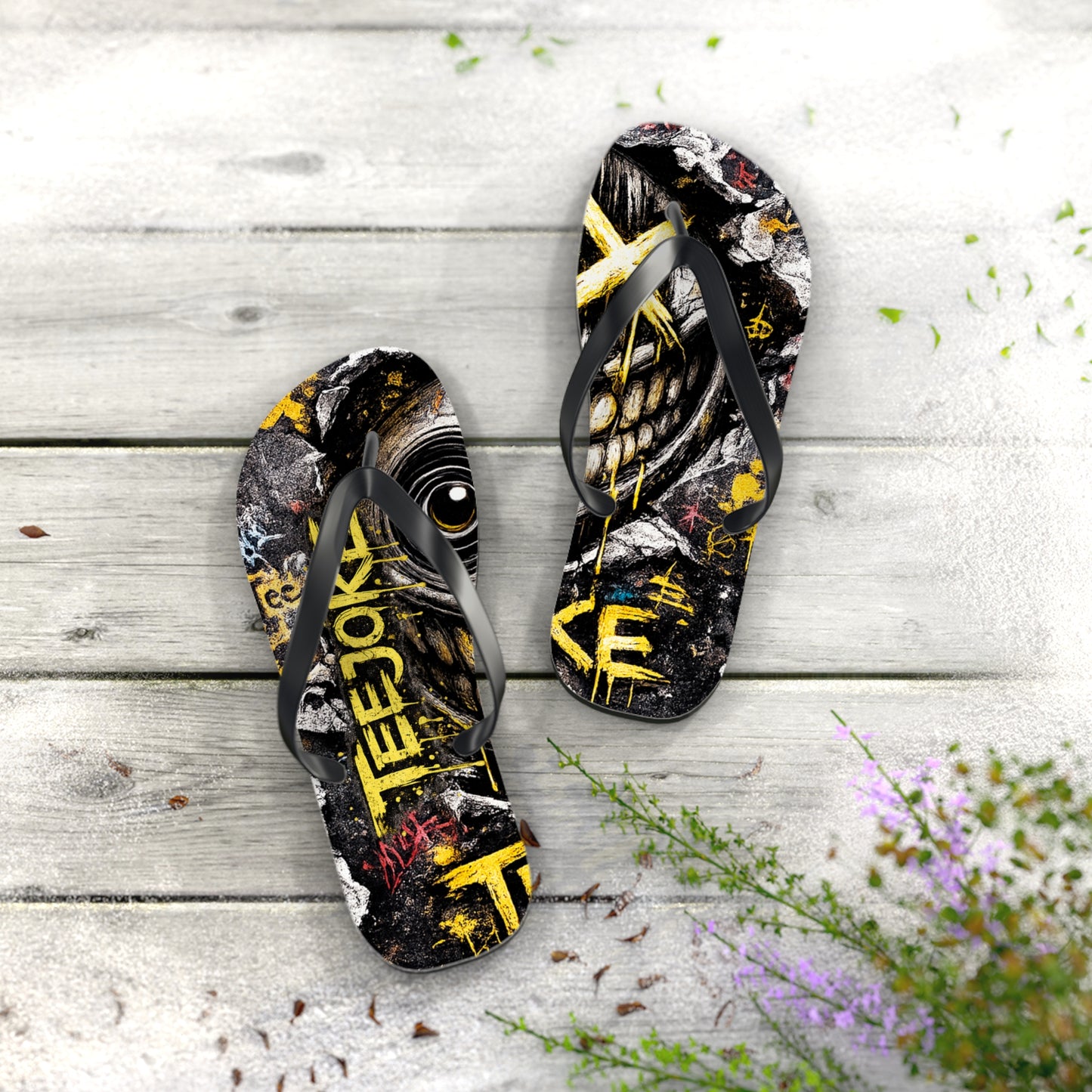 Chanclas TeeJoke Street Art Chaos