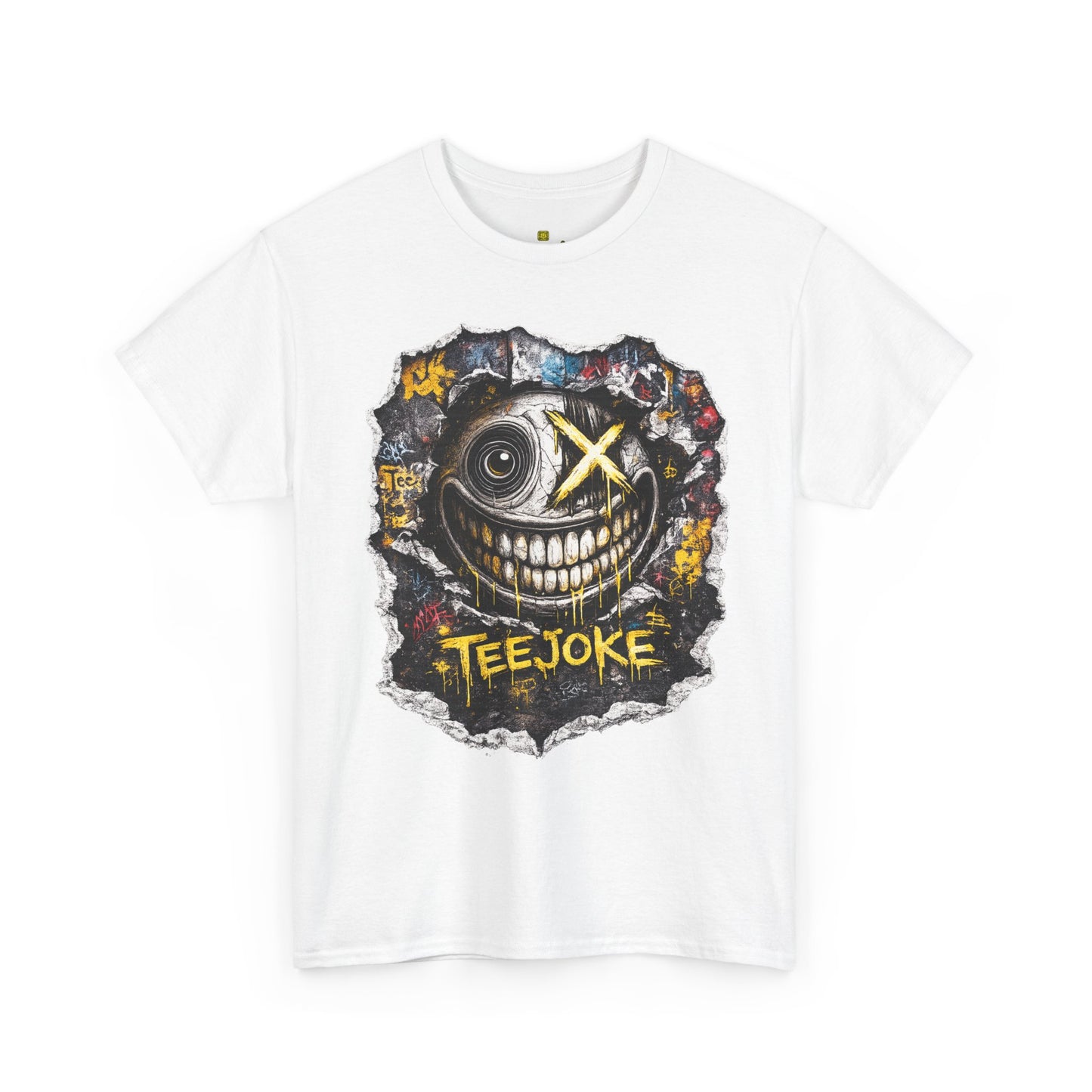 Camiseta TeeJoke® – Broken Smile Street Chaos