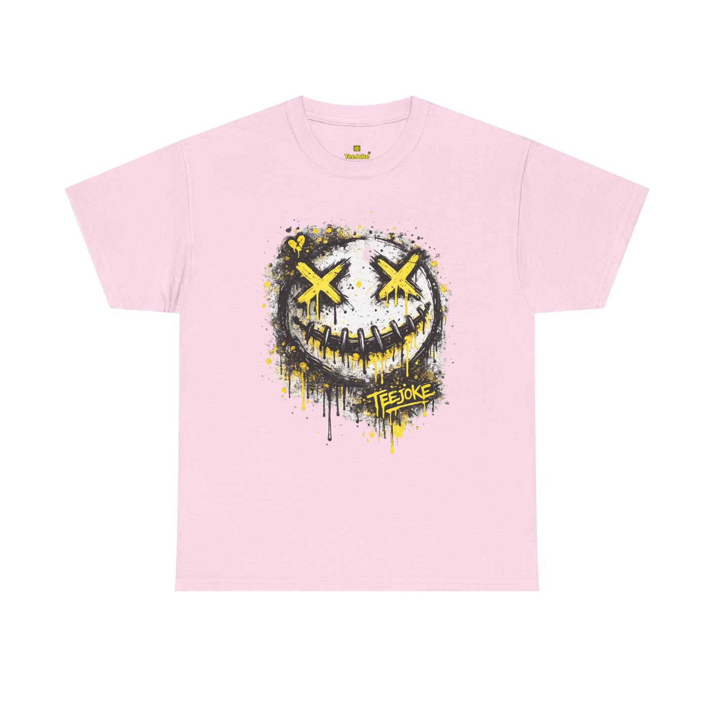 Camiseta TeeJoke® Dark Smile X – Street Art Rebel
