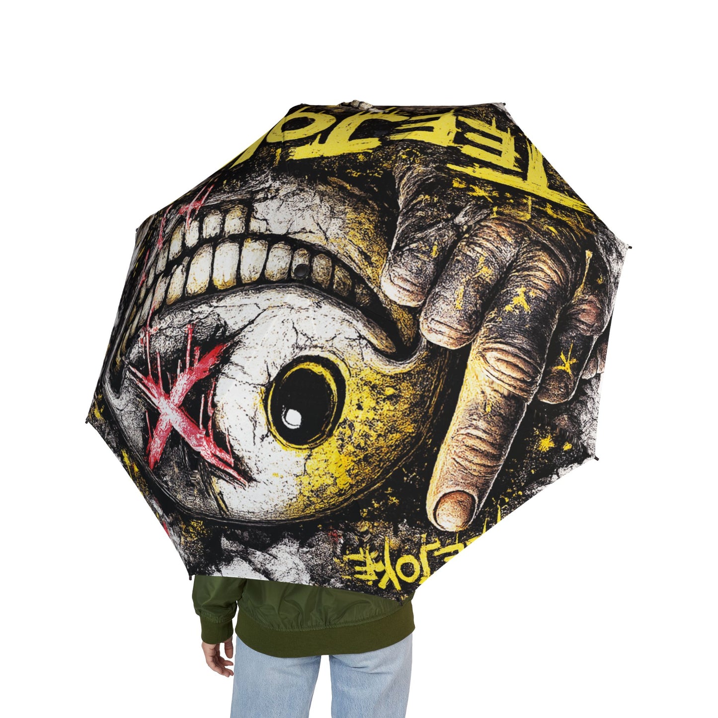 Paraguas TeeJoke Street Art – Sonrisa Rota