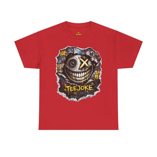 Camiseta TeeJoke® – Broken Smile Street Chaos