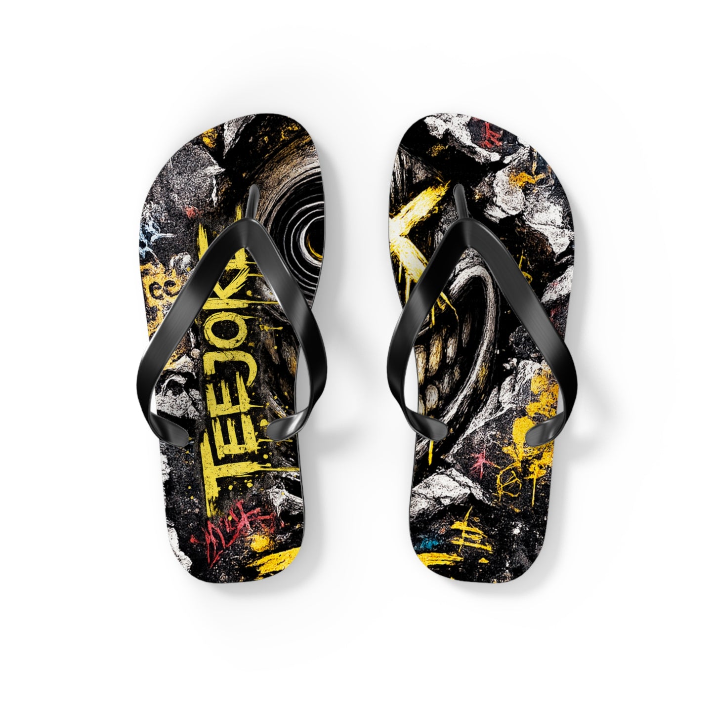 Chanclas TeeJoke Street Art Chaos