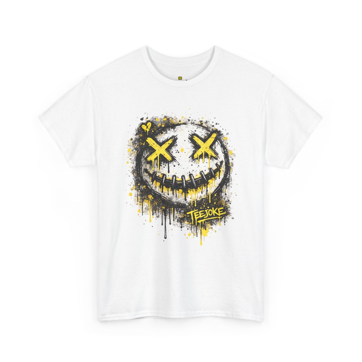 Camiseta TeeJoke® Dark Smile X – Street Art Rebel